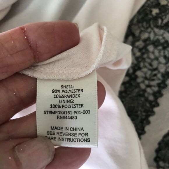 love, FIRE Black & Cream Lace Sleeveless Dress‎ - M - Picture 4 of 9